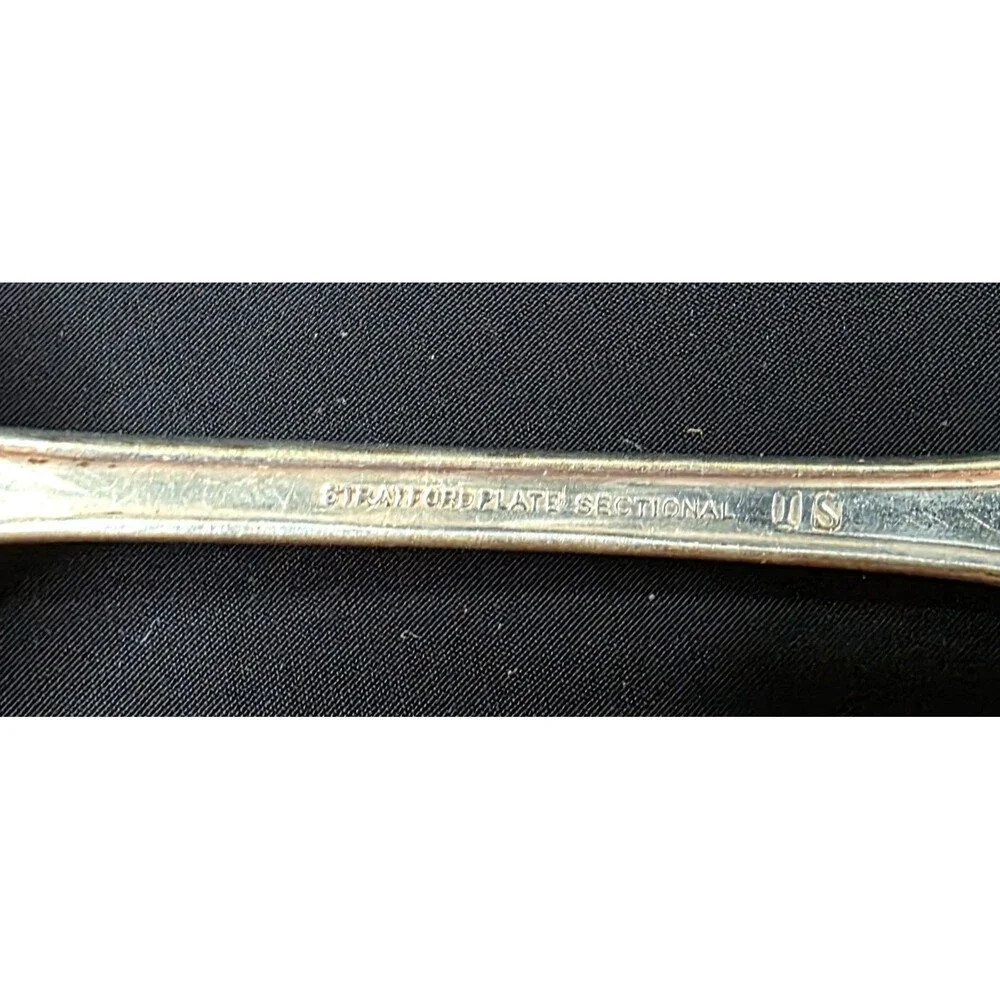 1924 Stratford Shakespeare Silverplate Flatware Fork & Spoons Lot of 4 USA